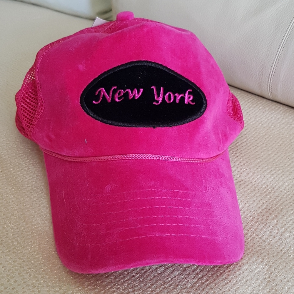 Pink baseball hat
